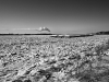 Winter on the frozen Mississippi River