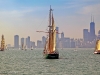 Chicago Illinois lake front Tall Ship Festival