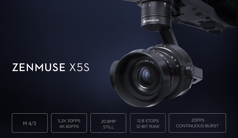 X5S Gimbal-Camera