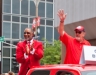 Ozzie Smith and Bruce Sutter in the Red Carpet Parade at the All Star Game